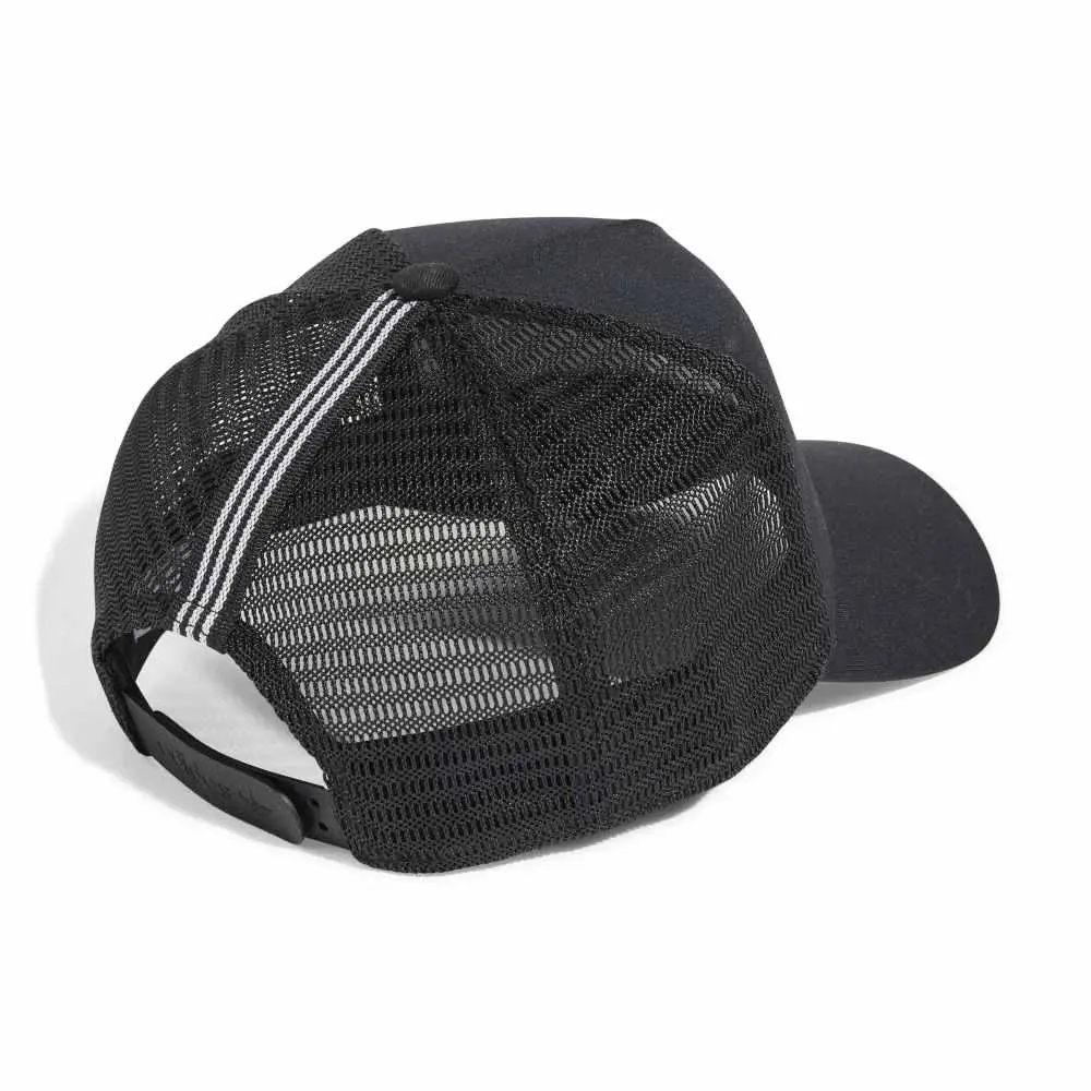 Casquette ADICOLOR trucker classique incurvée en mousse Noir - Image 2