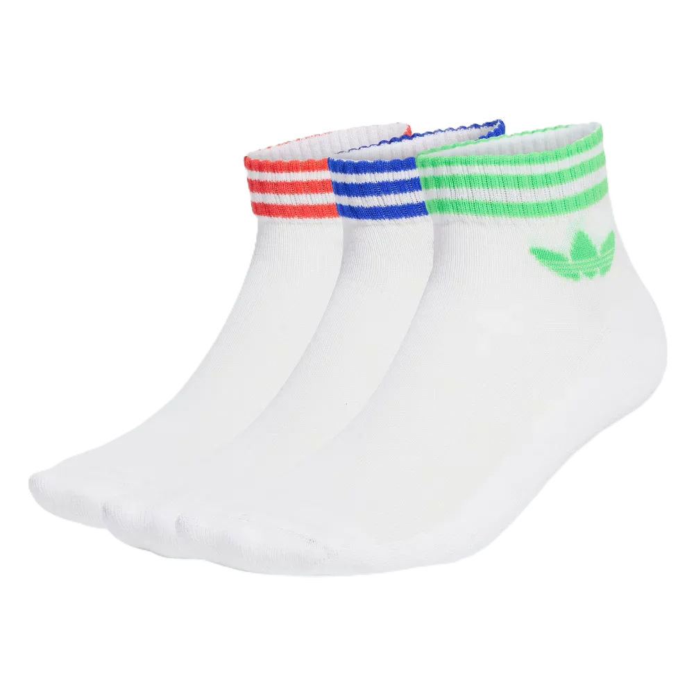 Chaussettes 3 bandes Multicolor (3 paires)