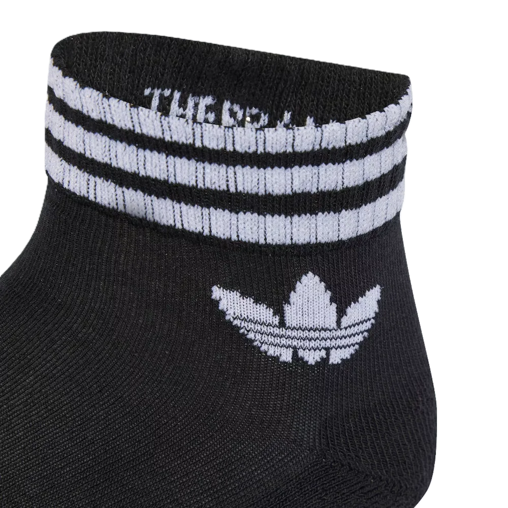 Chaussettes 3 Bandes Multicolor (3 paires) Noir - Image 2