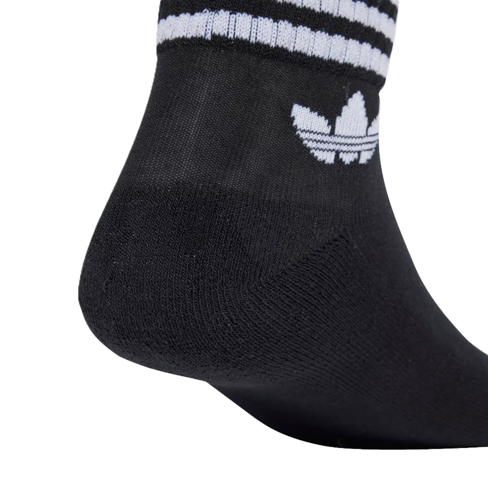 Chaussettes 3 Bandes Multicolor (3 paires) Noir - Image 3