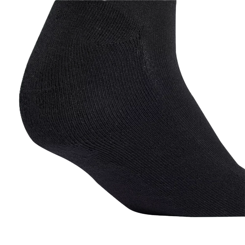 Chaussettes à 3 bandes (3 paires) Noires - Image 3