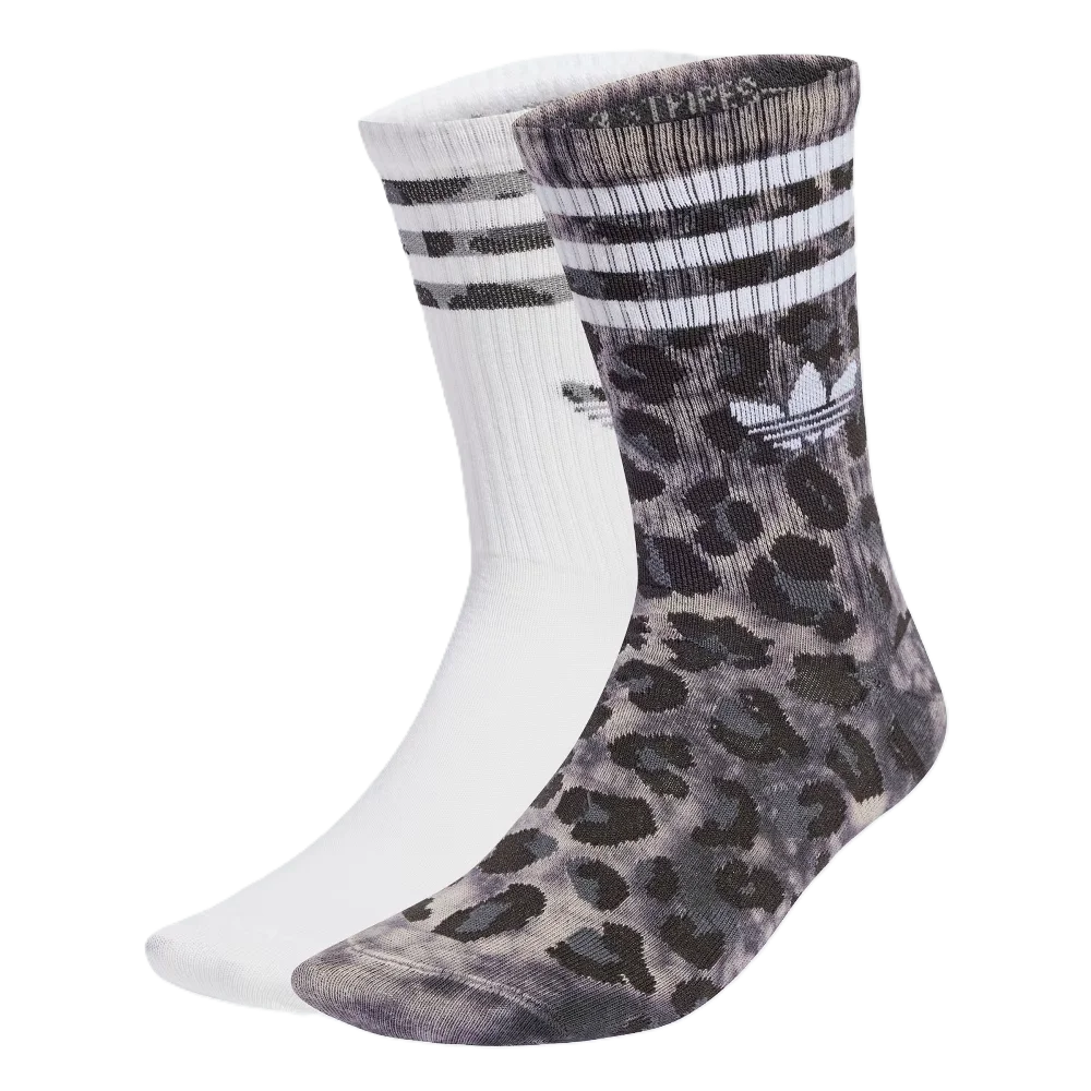 Chaussettes léopard mi-mollet (2 paires)