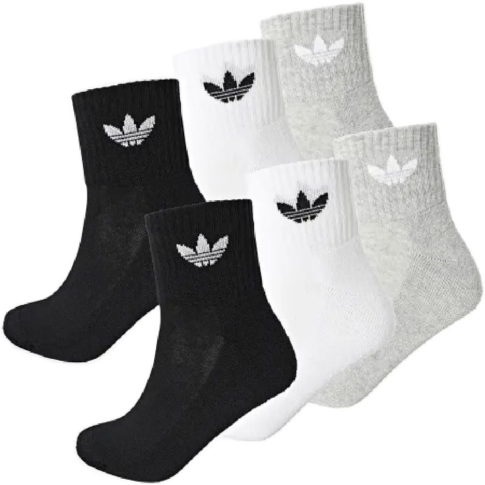 Chaussettes Mi-Cheville 6 Paires Multicolor