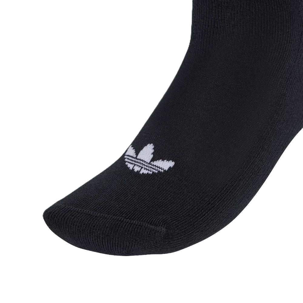 Chaussettes Quarter 3 Back Stripes (3 paires) Noir - Image 3