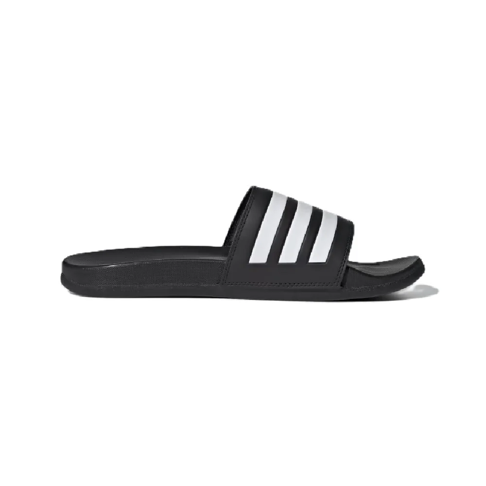 Claquette Adilette Comfort Noir/Blanc - Image 3