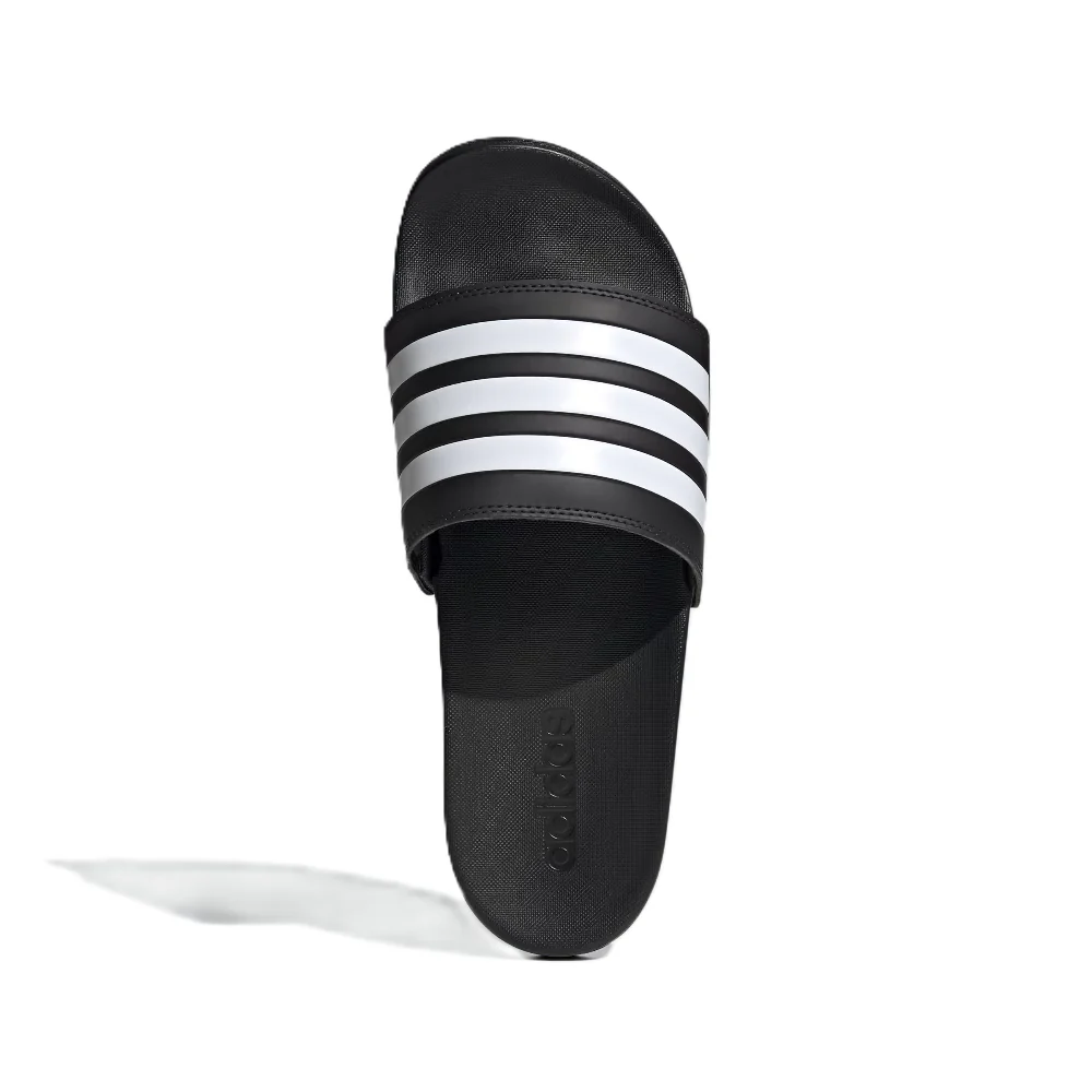 Claquette Adilette Comfort Noir/Blanc - Image 5