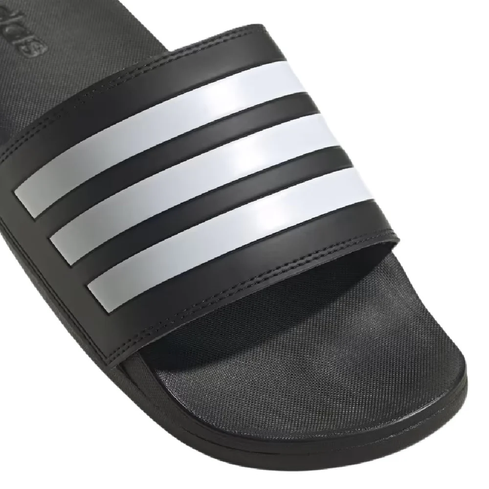 Claquette Adilette Comfort Noir/Blanc - Image 7