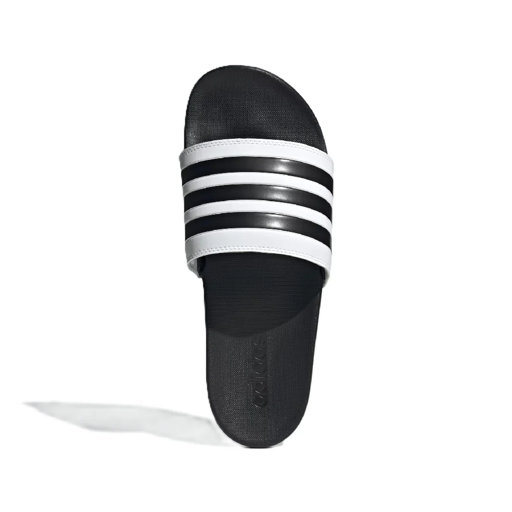 Claquette Adilette Comfort Blanc/Noir - Image 5
