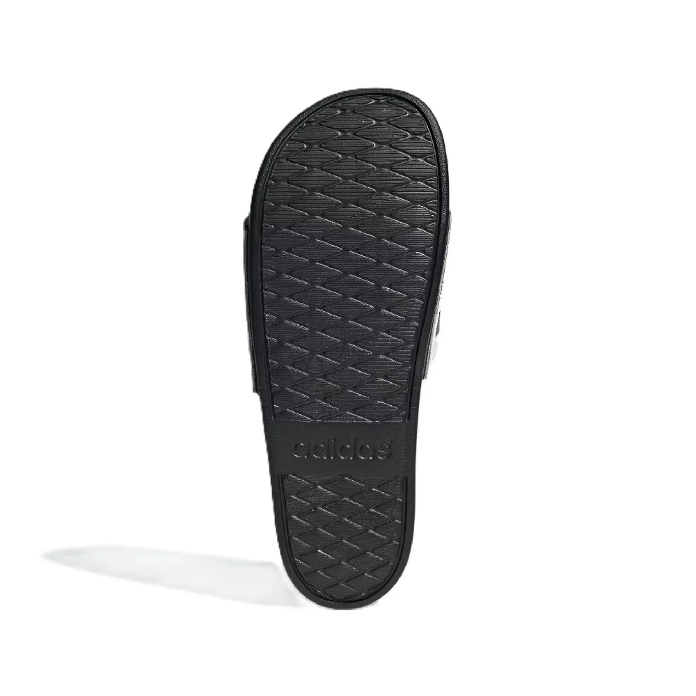Claquette Adilette Comfort Blanc/Noir - Image 6