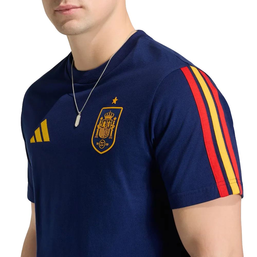 Espagne DNA T-shirt Bleu Foncé - Image 4