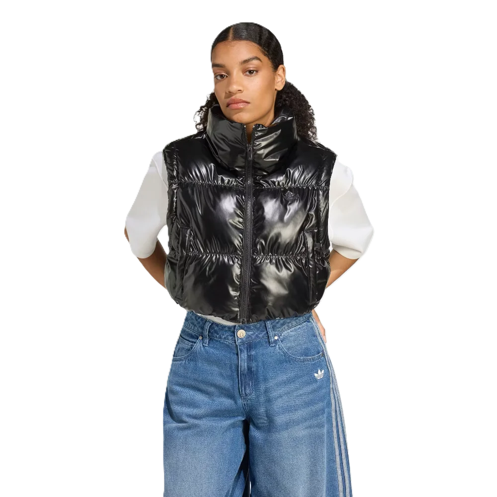 Doudoune Essentials courte Glossy Two-In-One Noir - Image 6
