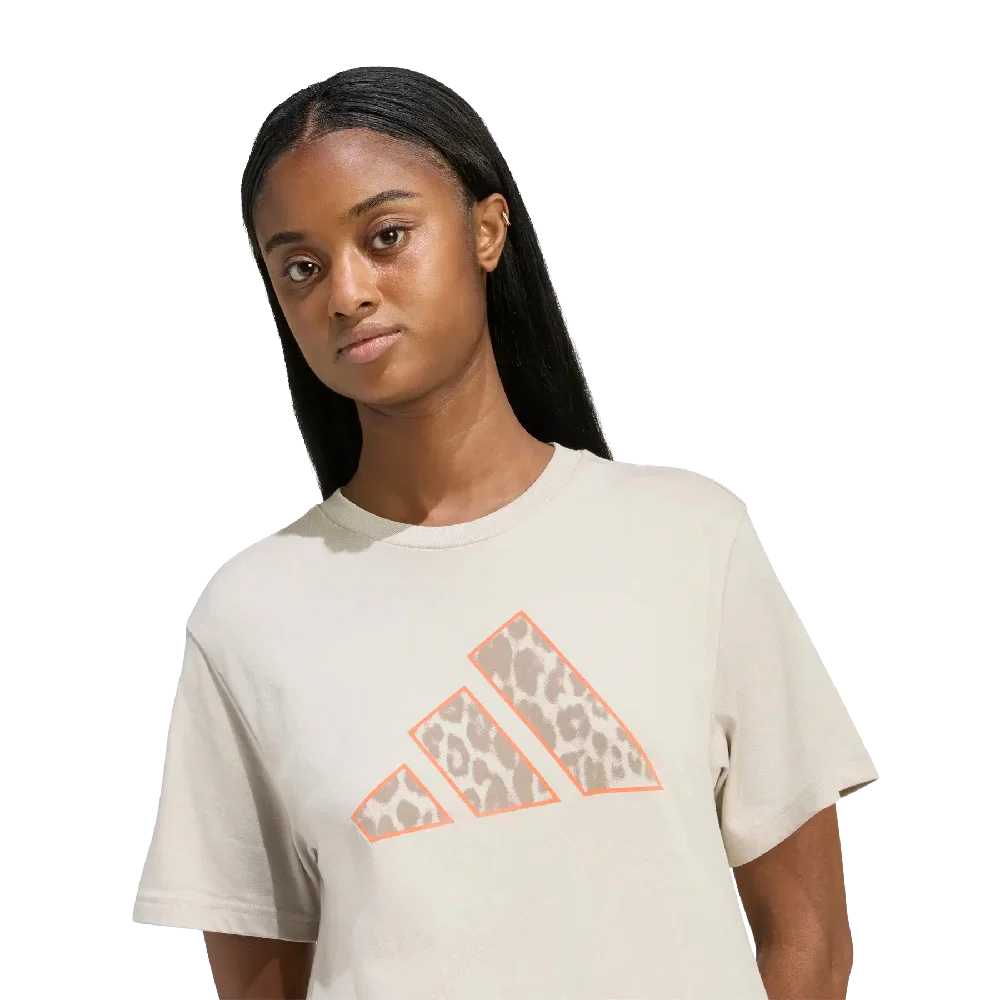 T-shirt Animal Graphic Beige - Image 3
