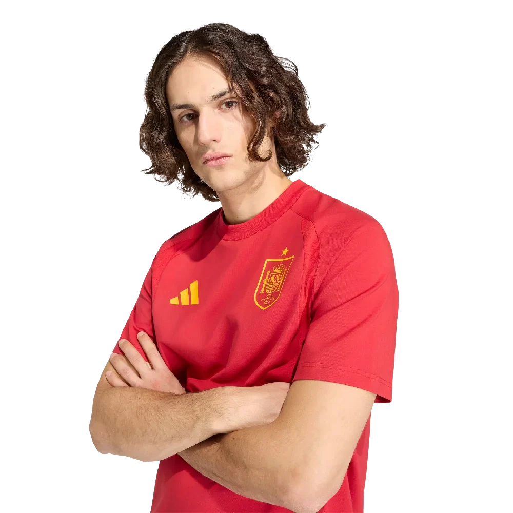 T-shirt de voyage Espagne TIRO Rouge - Image 4