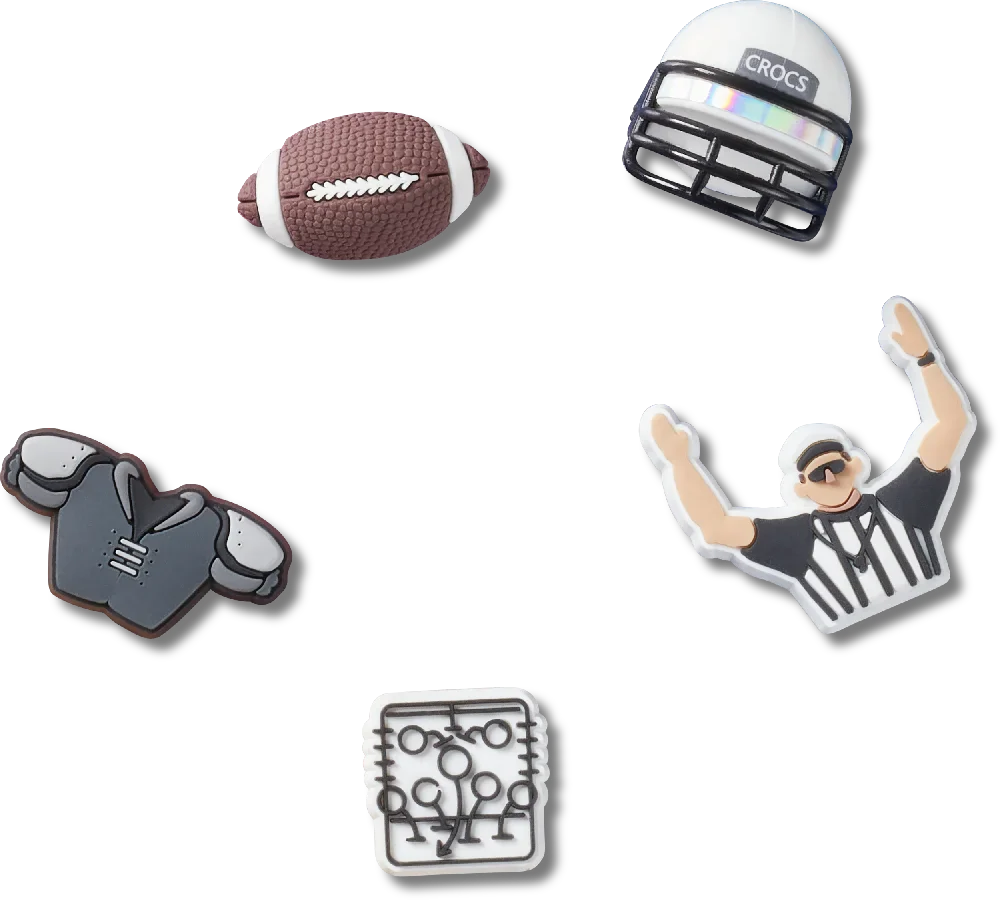 Équipe Football 5 Pack Jibbitz
