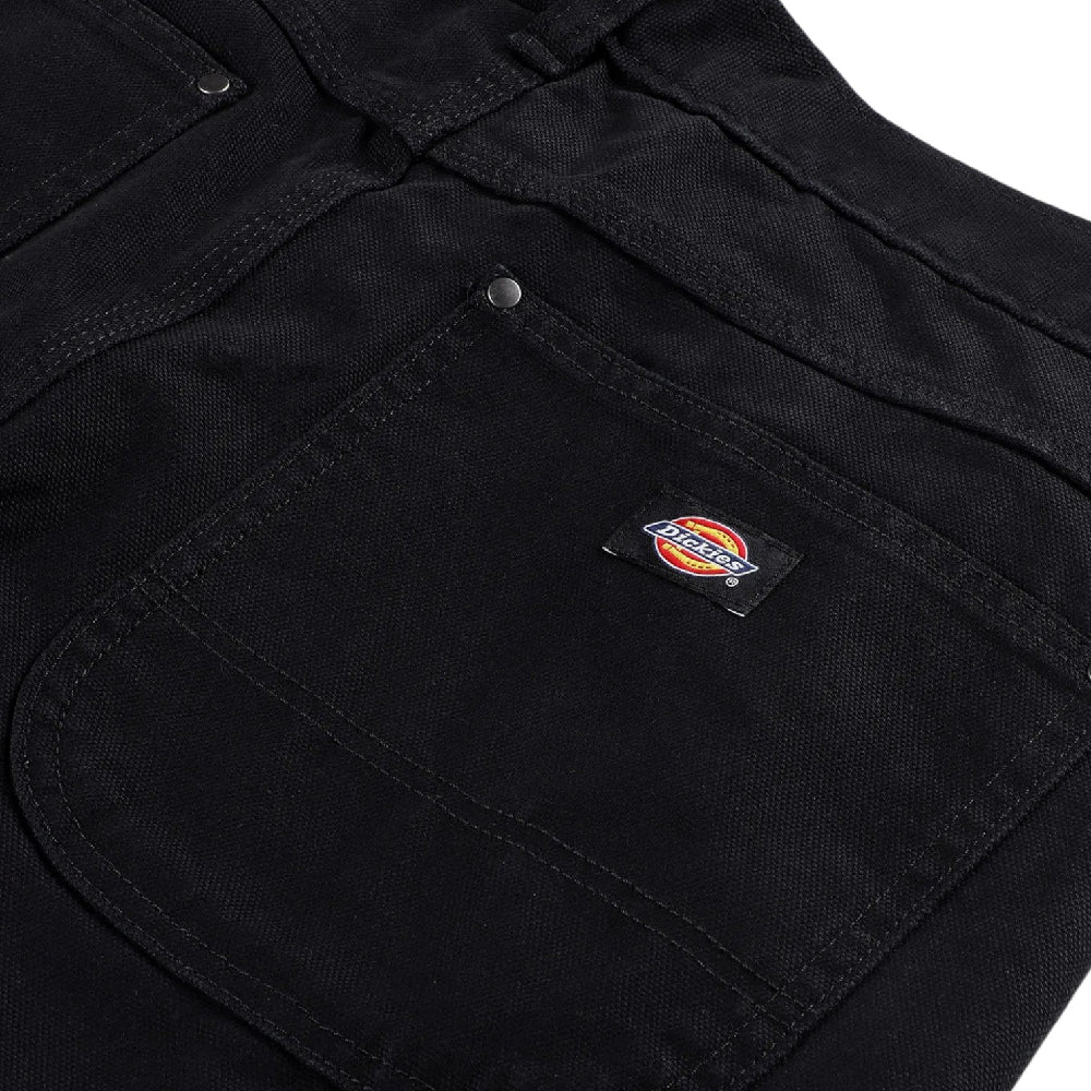 Pantalon Dickies X Thrasher à genoux doubles - Noir - Image 3