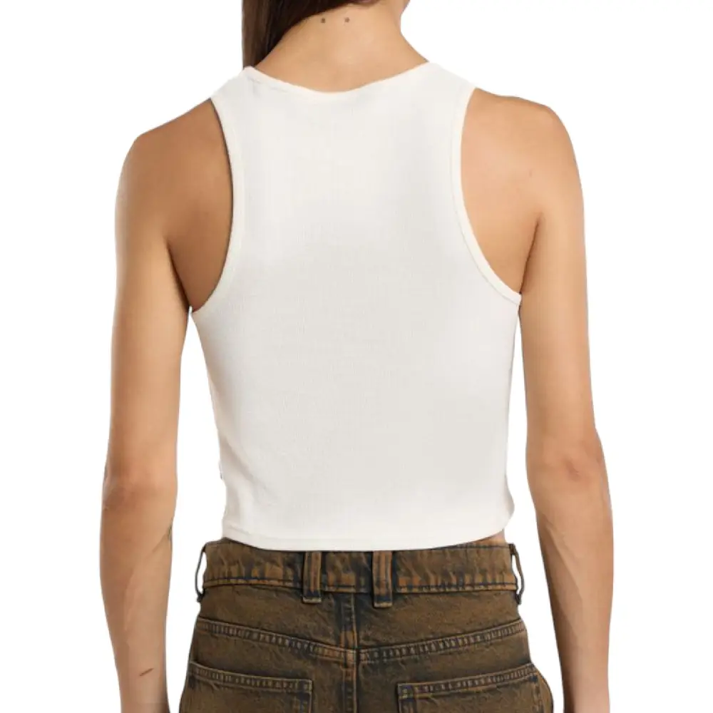 V Neck Top White - Image 3