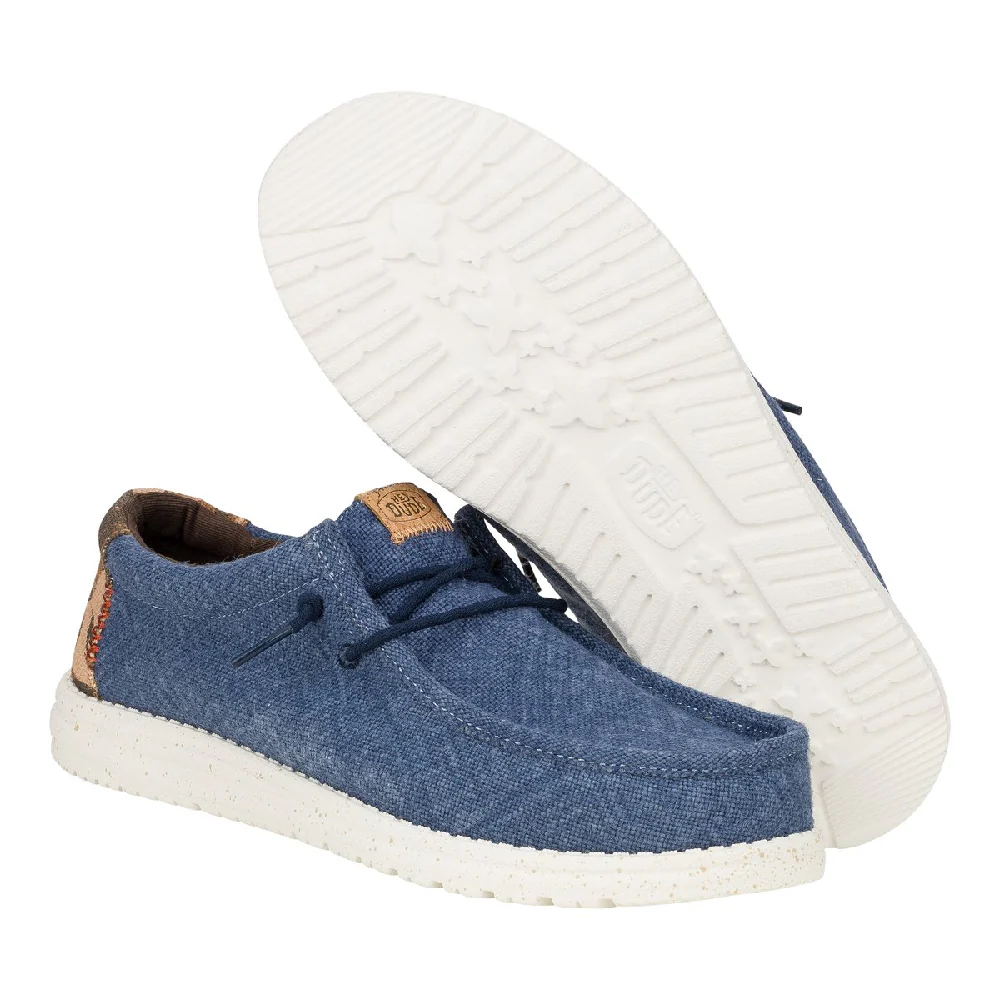 Wally Palm Jute blazer bleu marine - Image 3
