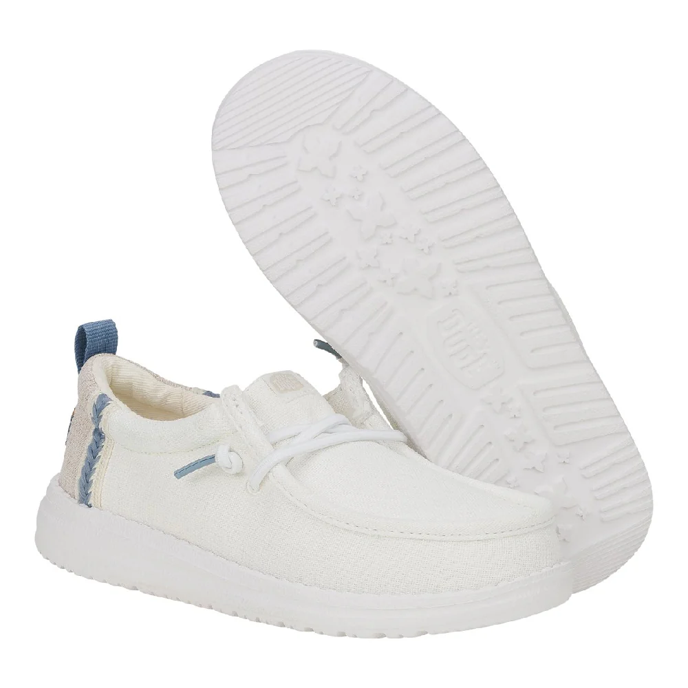 Wally Youth Summer Linen White - Image 3