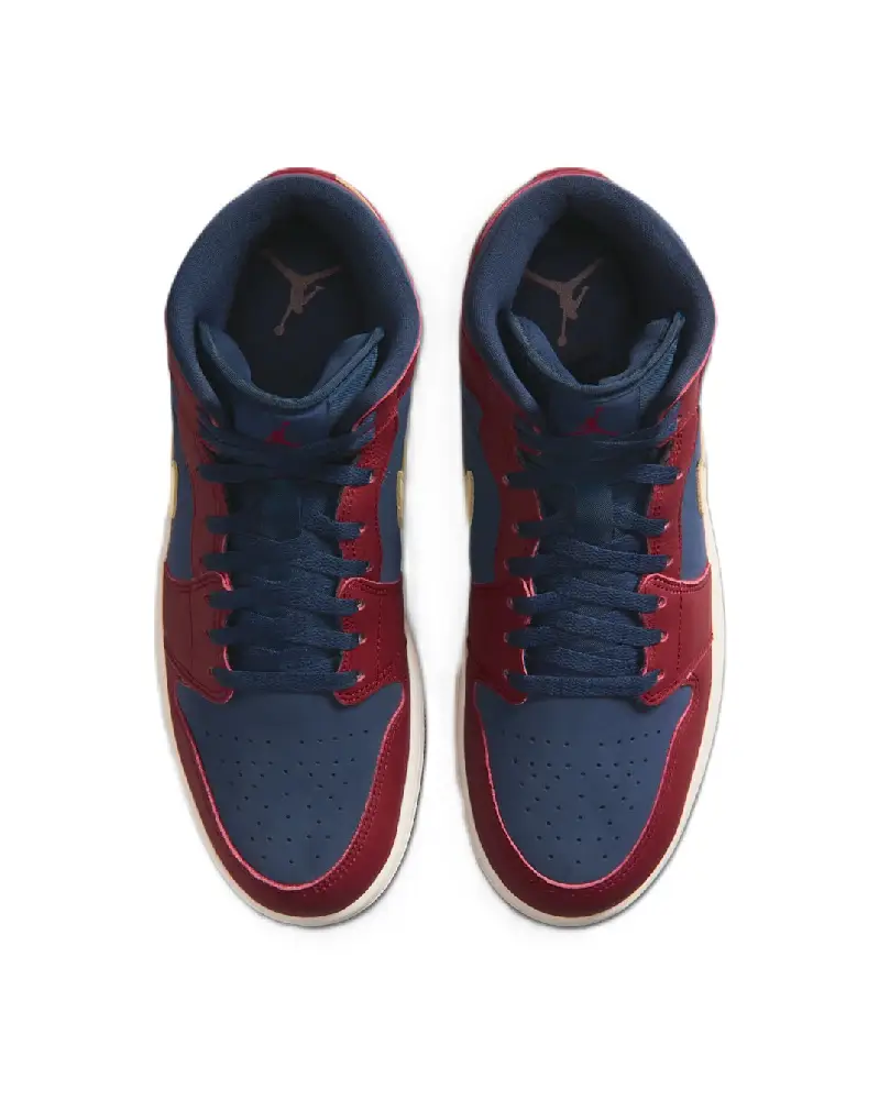 Air Jordan 1 Mid SE Team Red - Image 6
