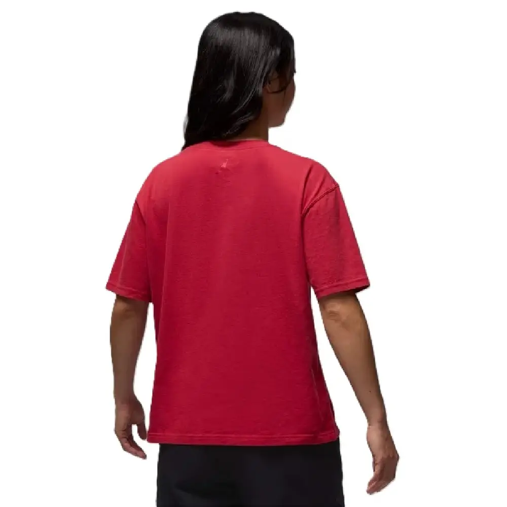 Air Jordan 6 Rings T-shirt graphique Rouge pour femmes - Image 2