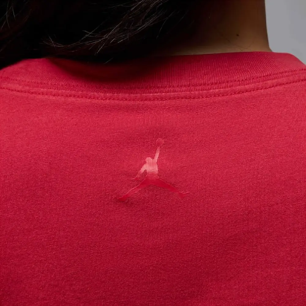 Air Jordan 6 Rings T-shirt graphique Rouge pour femmes - Image 5
