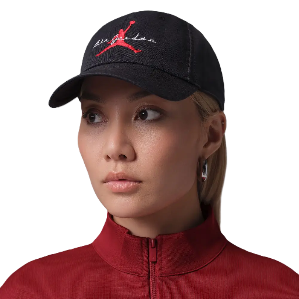 Casquette Jordan Club non structurée ajustable Noir