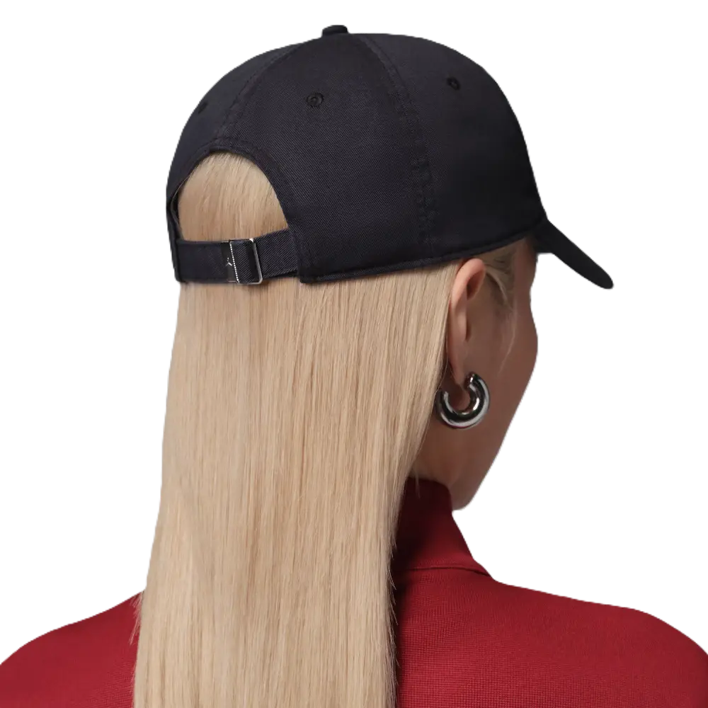 Casquette Jordan Club non structurée ajustable Noir - Image 2