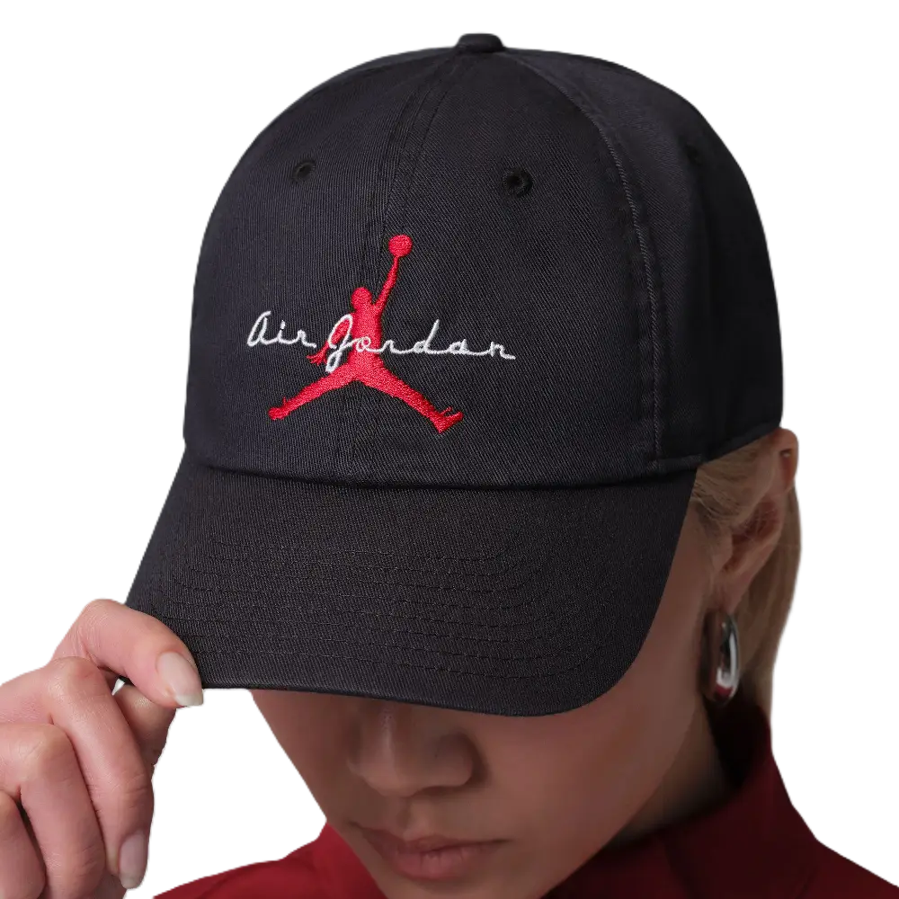 Casquette Jordan Club non structurée ajustable Noir - Image 4