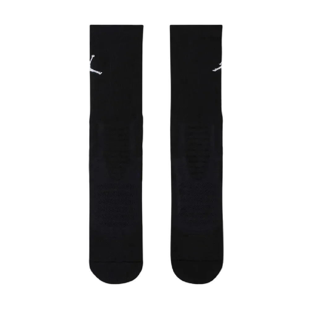Chaussettes de basketball Noires Jordan Flight Crew - Image 2
