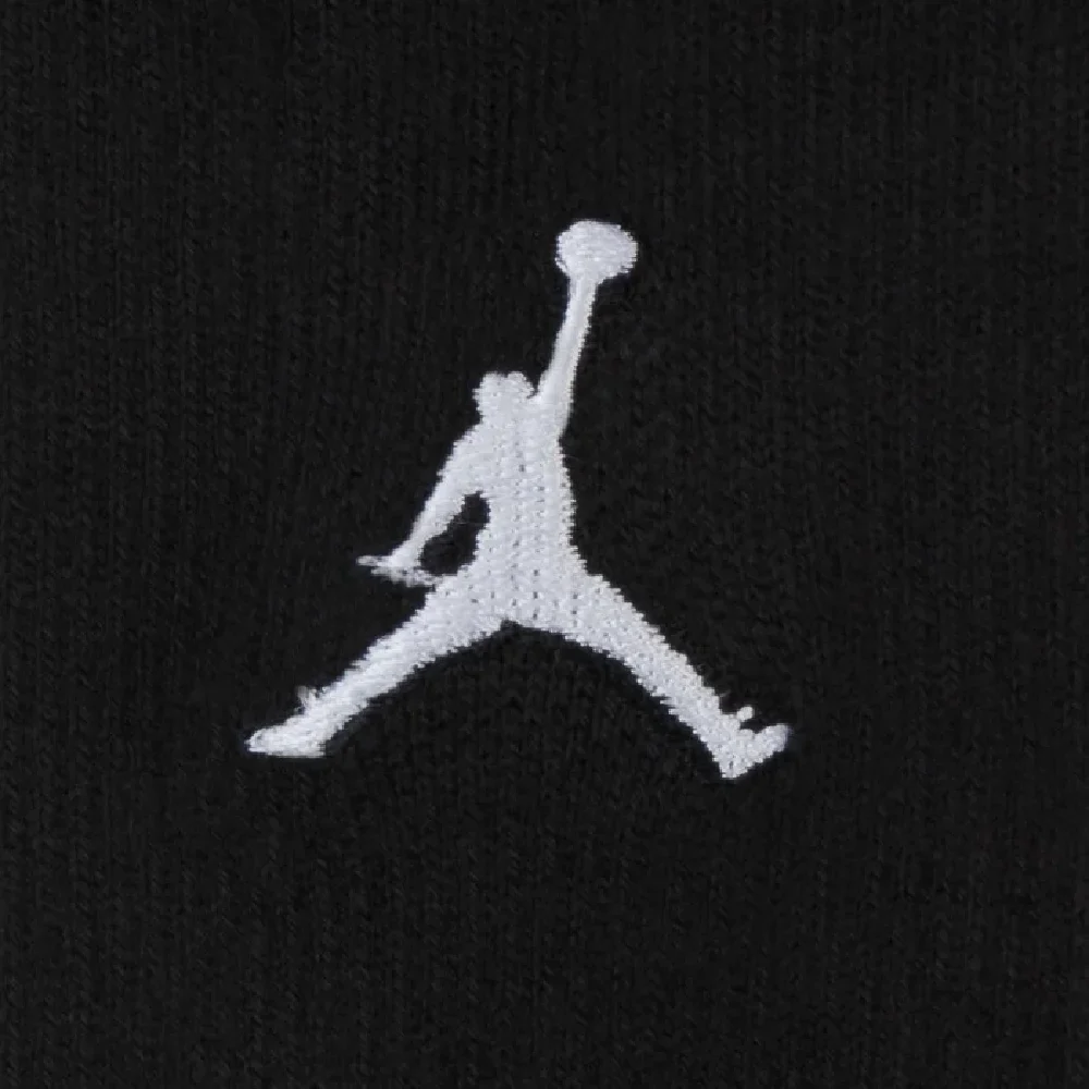 Chaussettes de basketball Noires Jordan Flight Crew - Image 4
