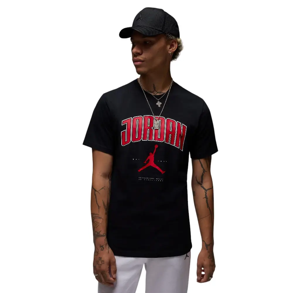 Air Jordan City 88 Crew T-shirt Noir