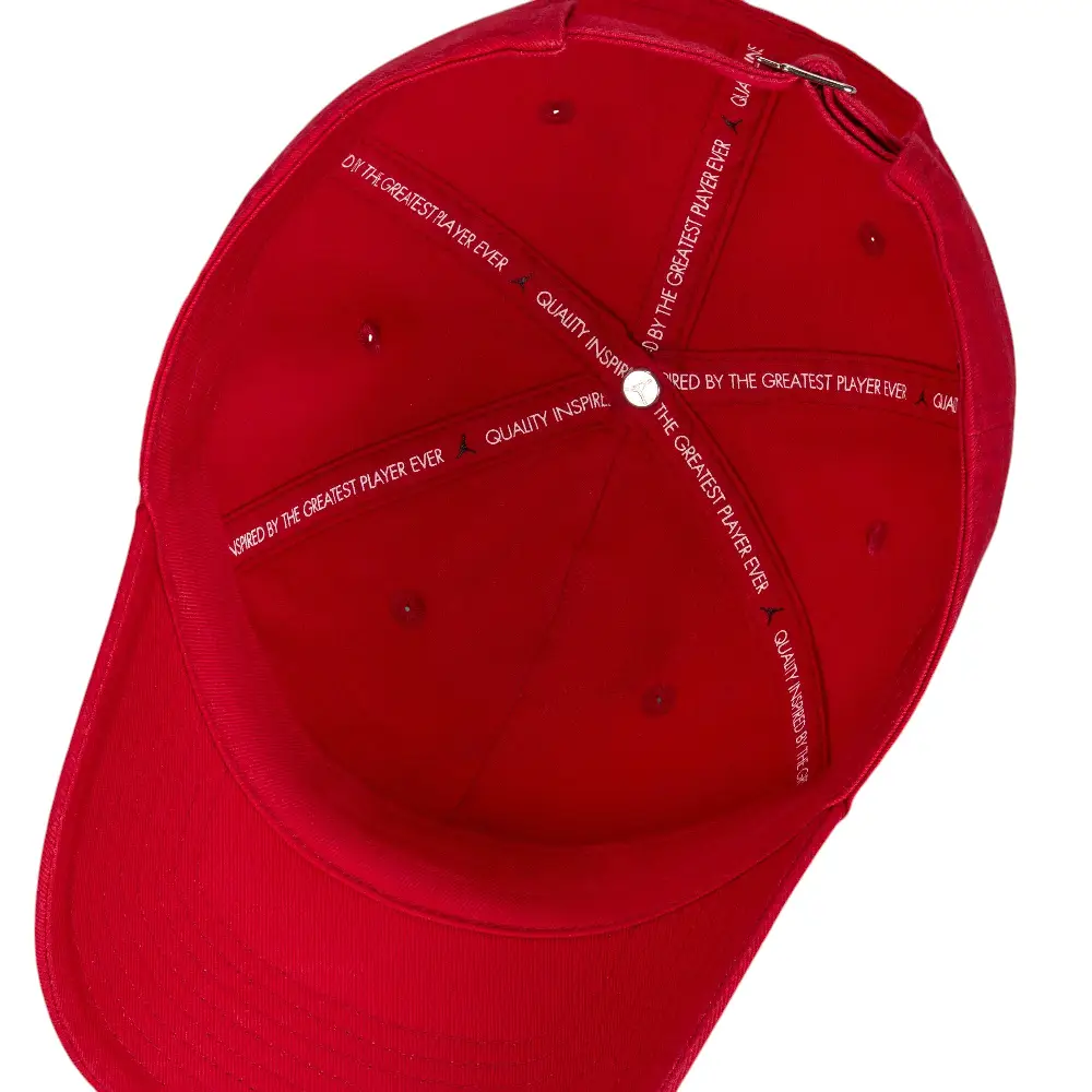 Jordan Club Chapeau à visière incurvée non structuré Rouge - Image 3