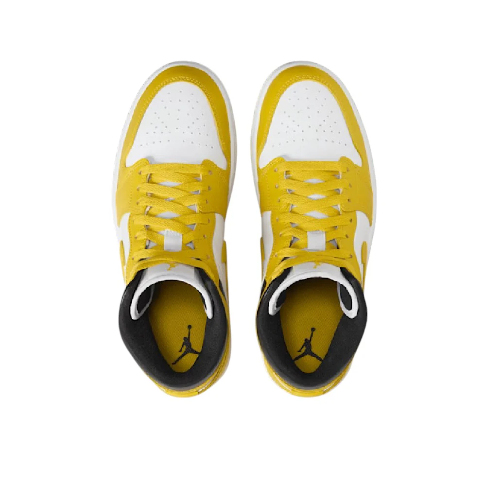 Jordan 1 Mid Vivid Sulfur - Image 4
