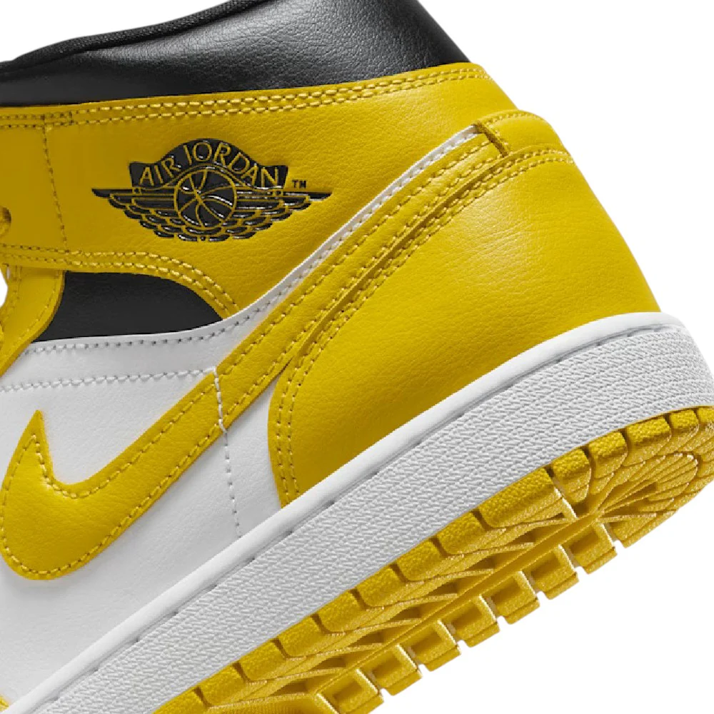 Jordan 1 Mid Vivid Sulfur - Image 8