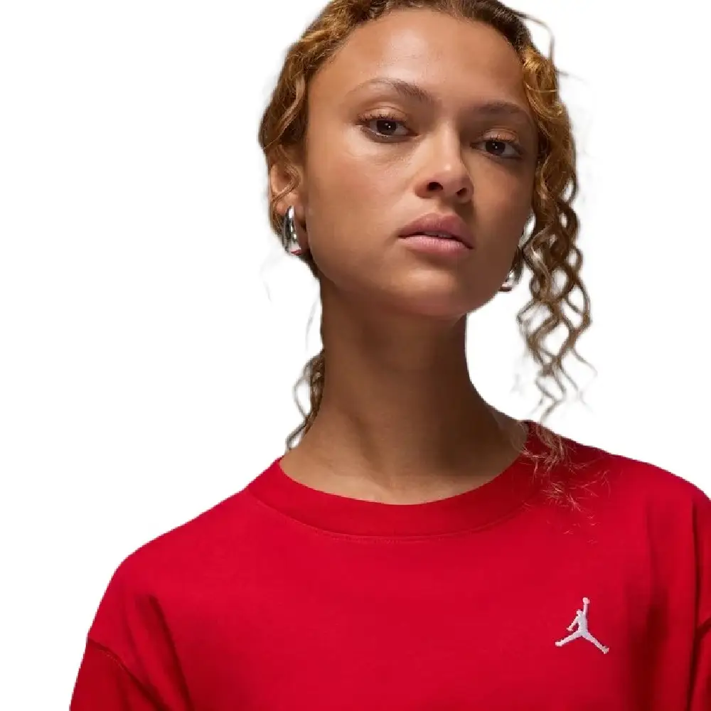 Jordan Essentials Haut pour Femme Rouge - Image 3