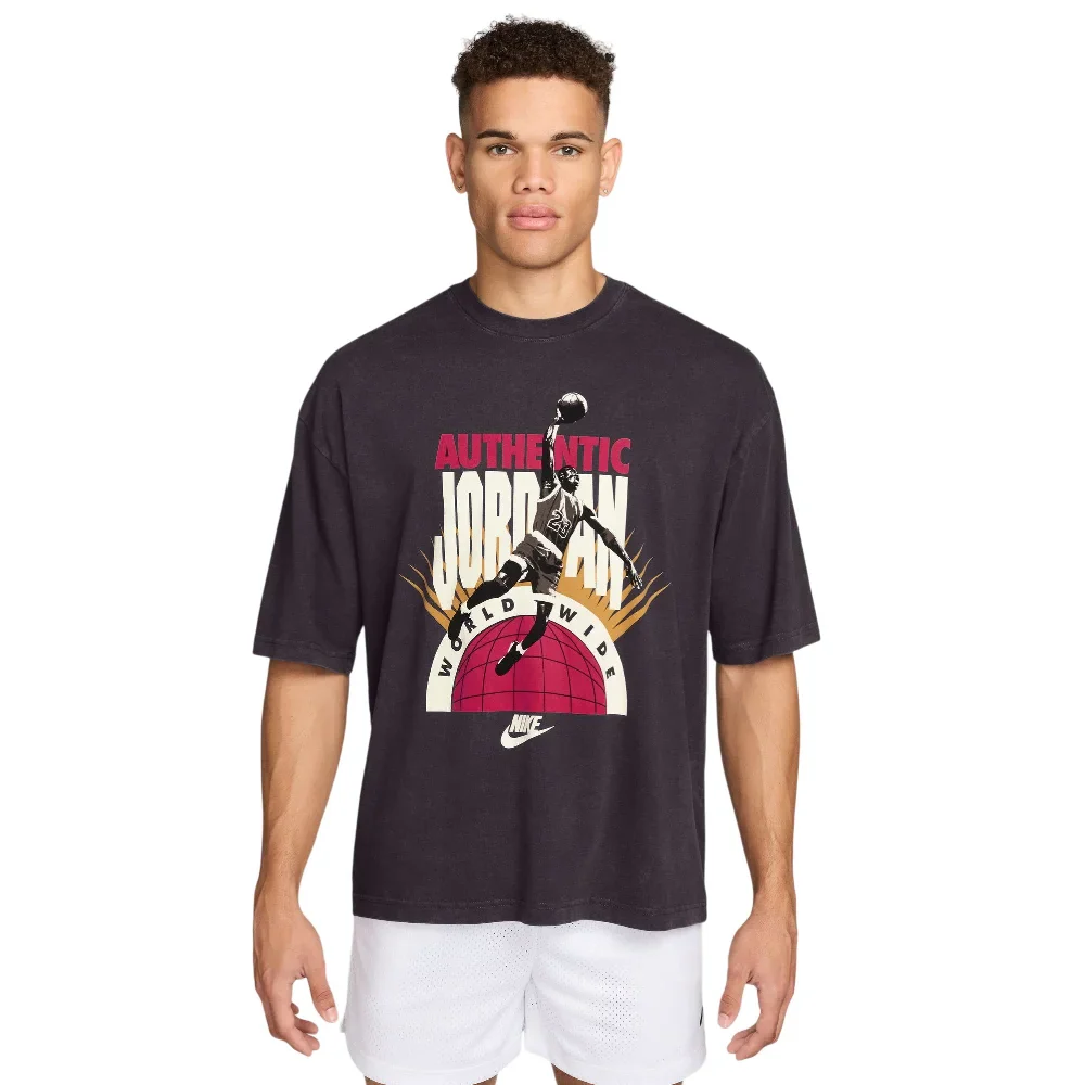 T-shirt Jordan Oversize Réédition Noir