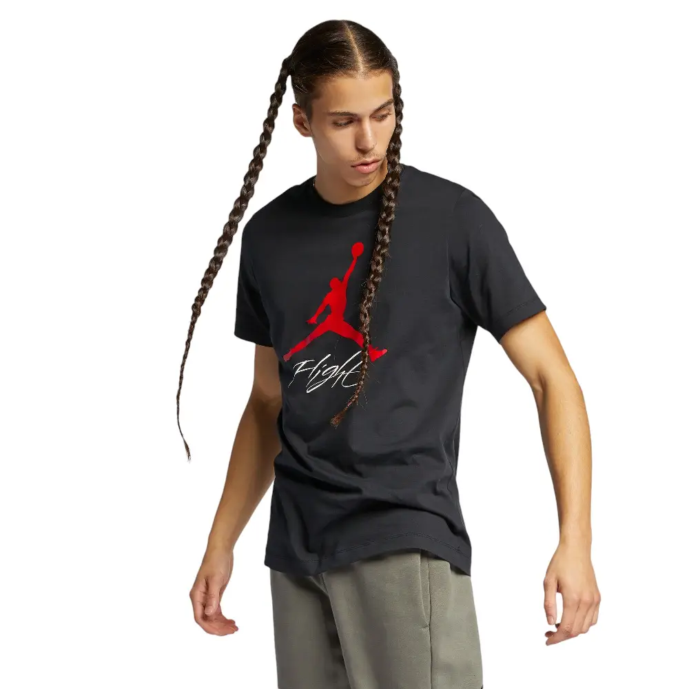 Air Jordan Jumpman Flight T-Shirt Noir - Image 3