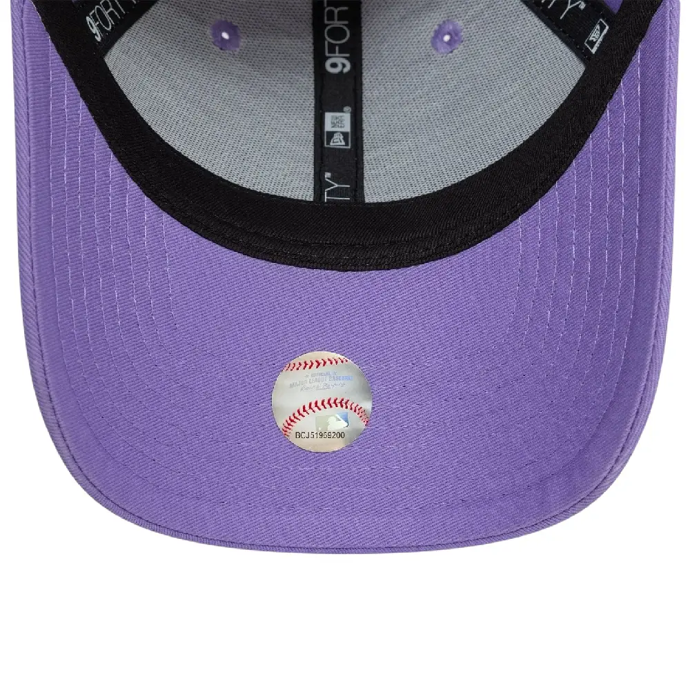 LA Dodgers Womens League Essential Purple 9FORTY Adjustable Cap - Image 4