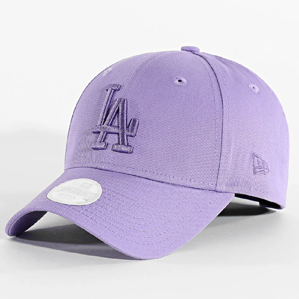LA Dodgers Womens League Essential Purple 9FORTY Adjustable Cap - Image 5