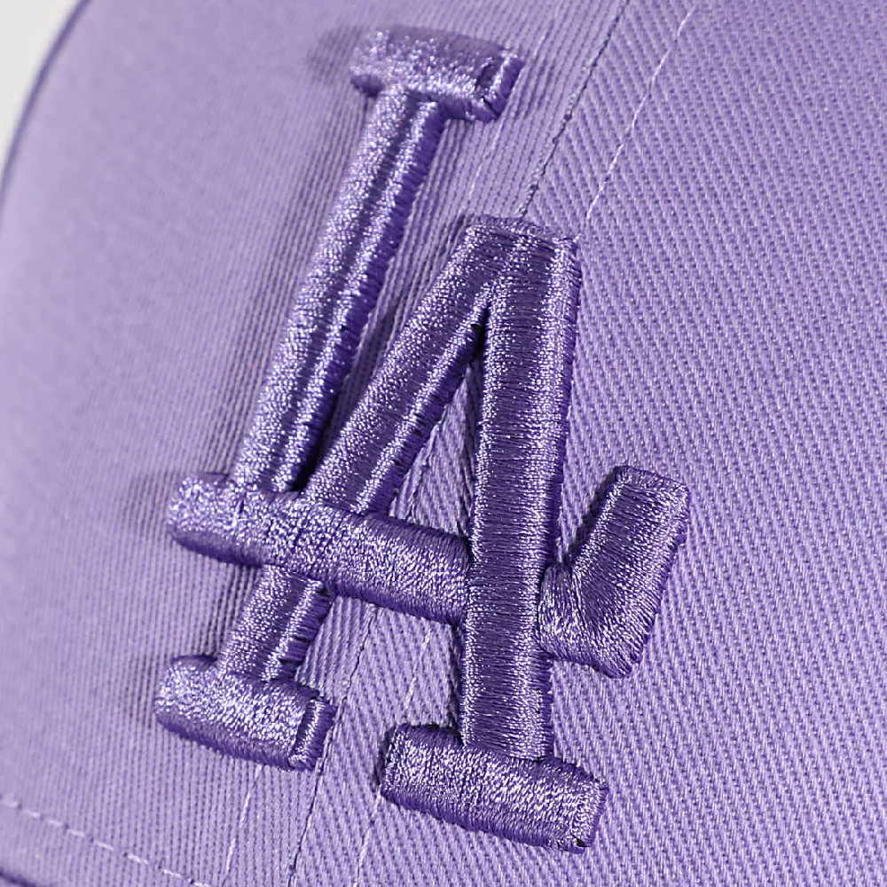 LA Dodgers Womens League Essential Purple 9FORTY Adjustable Cap - Image 6