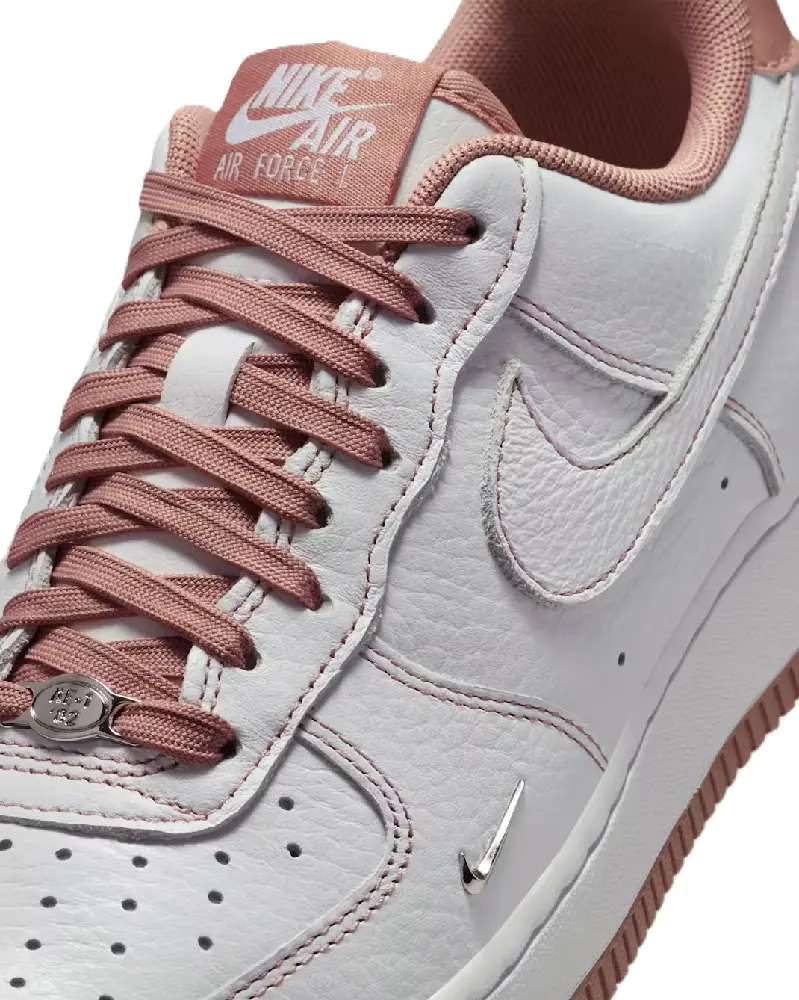 Air Force 1 '07 Mini Jewel White Particle Pink - Image 7