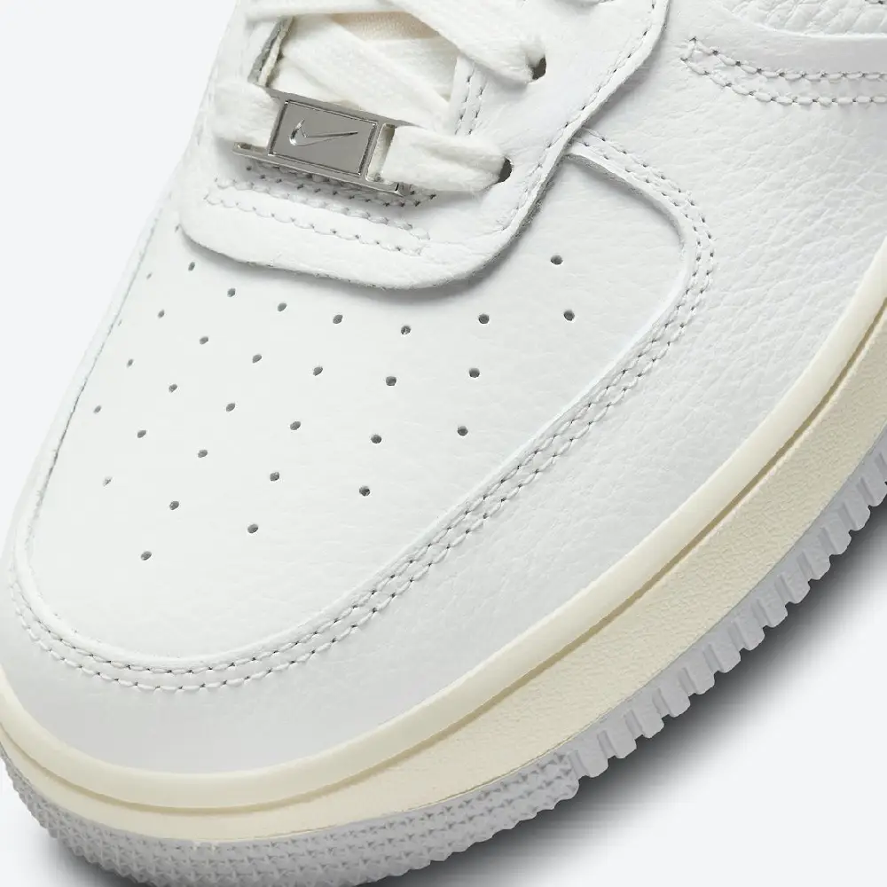 Air Force 1 High Sculpt Blanc Argenté - Image 7
