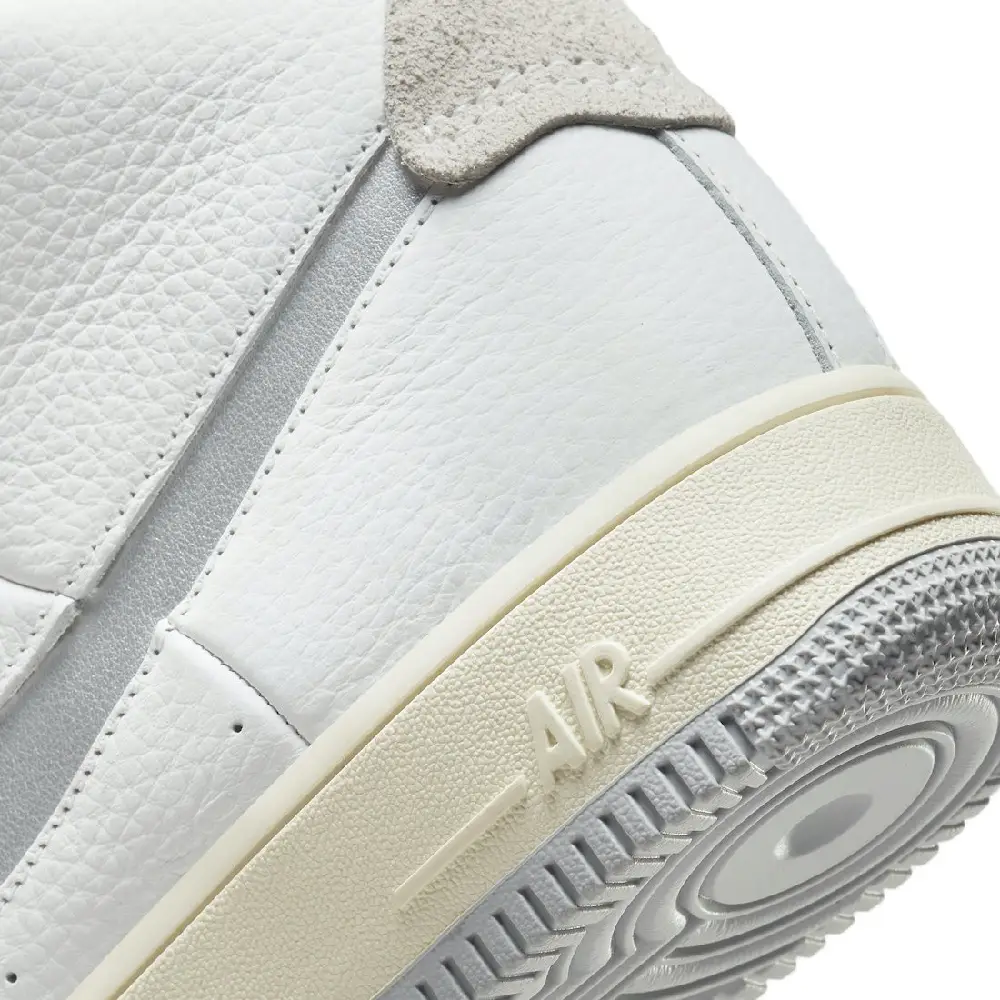 Air Force 1 High Sculpt Blanc Argenté - Image 8