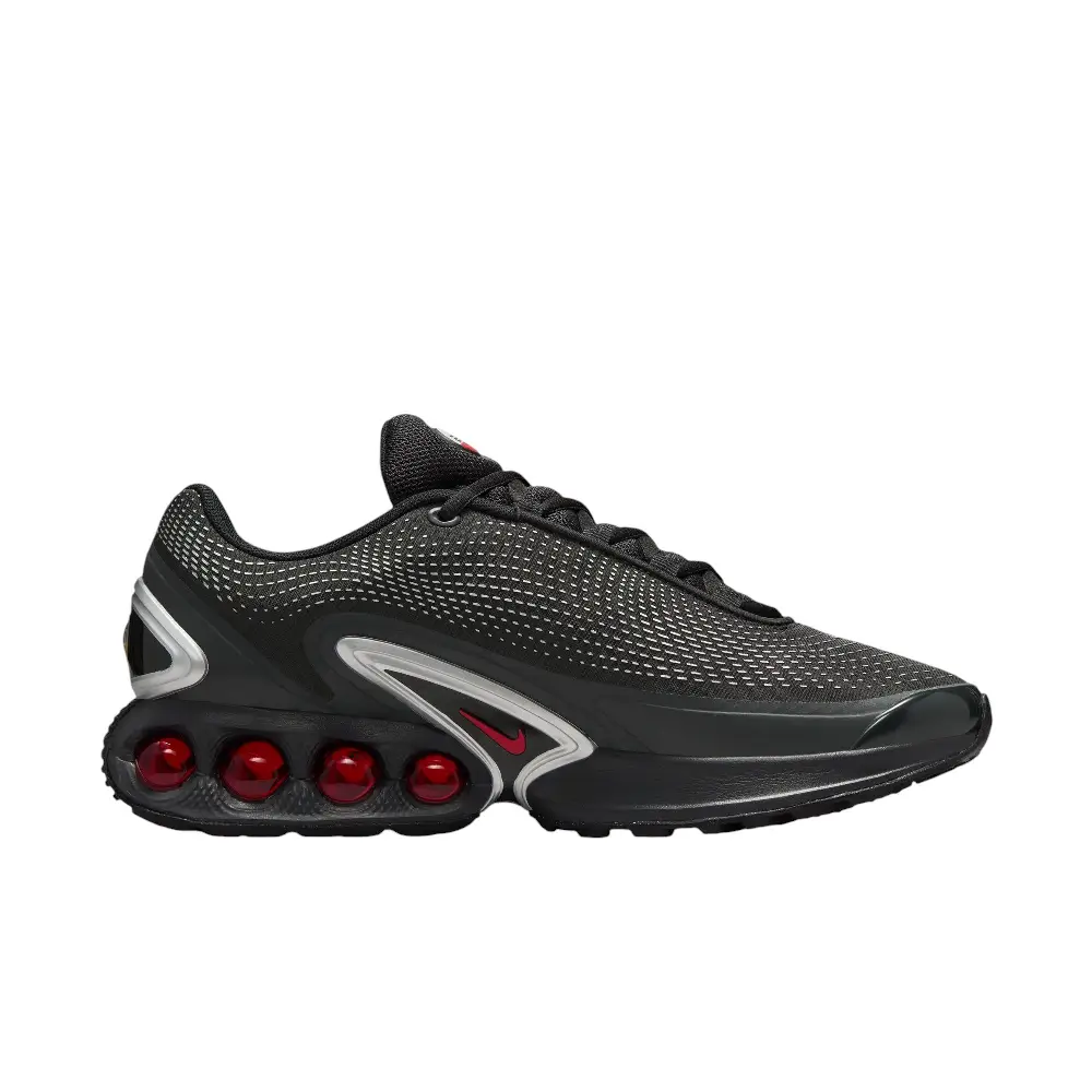 Nike Air Max Dn Noir Metallic Argenté Rouge - Image 3