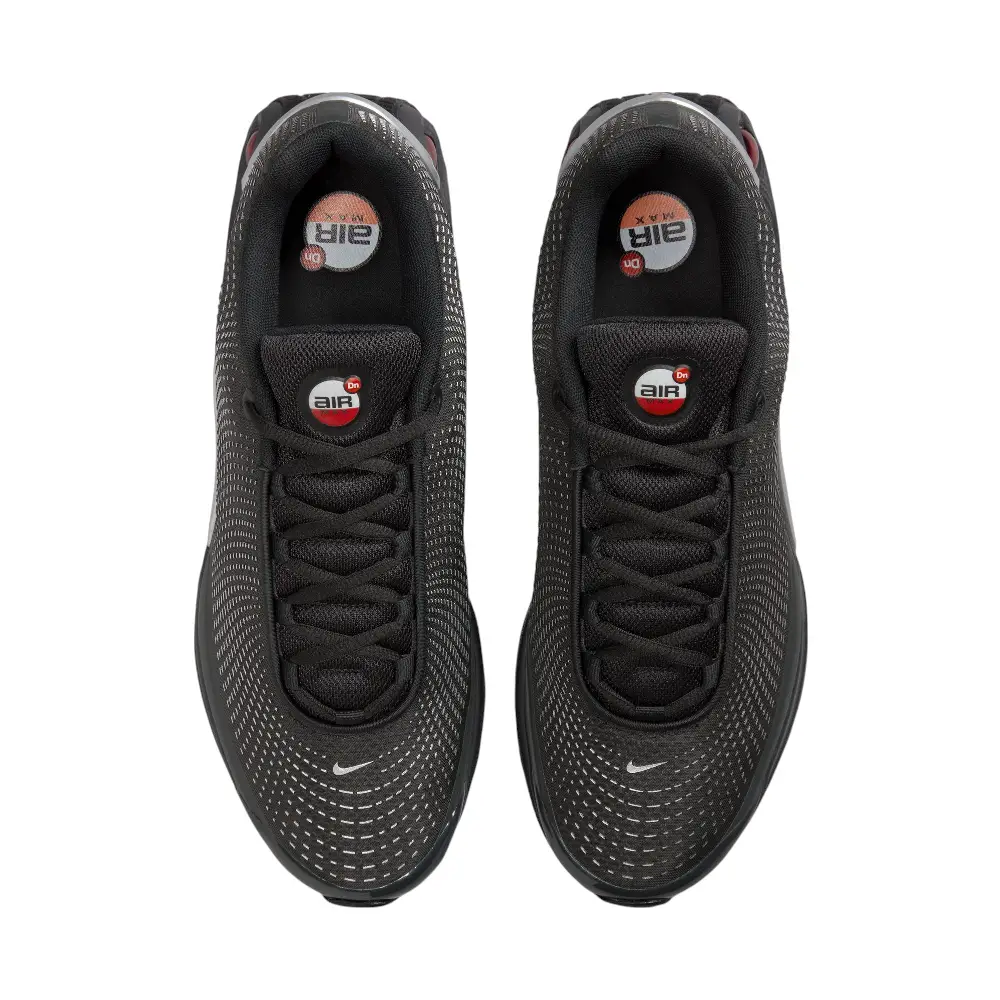 Nike Air Max Dn Noir Metallic Argenté Rouge - Image 4