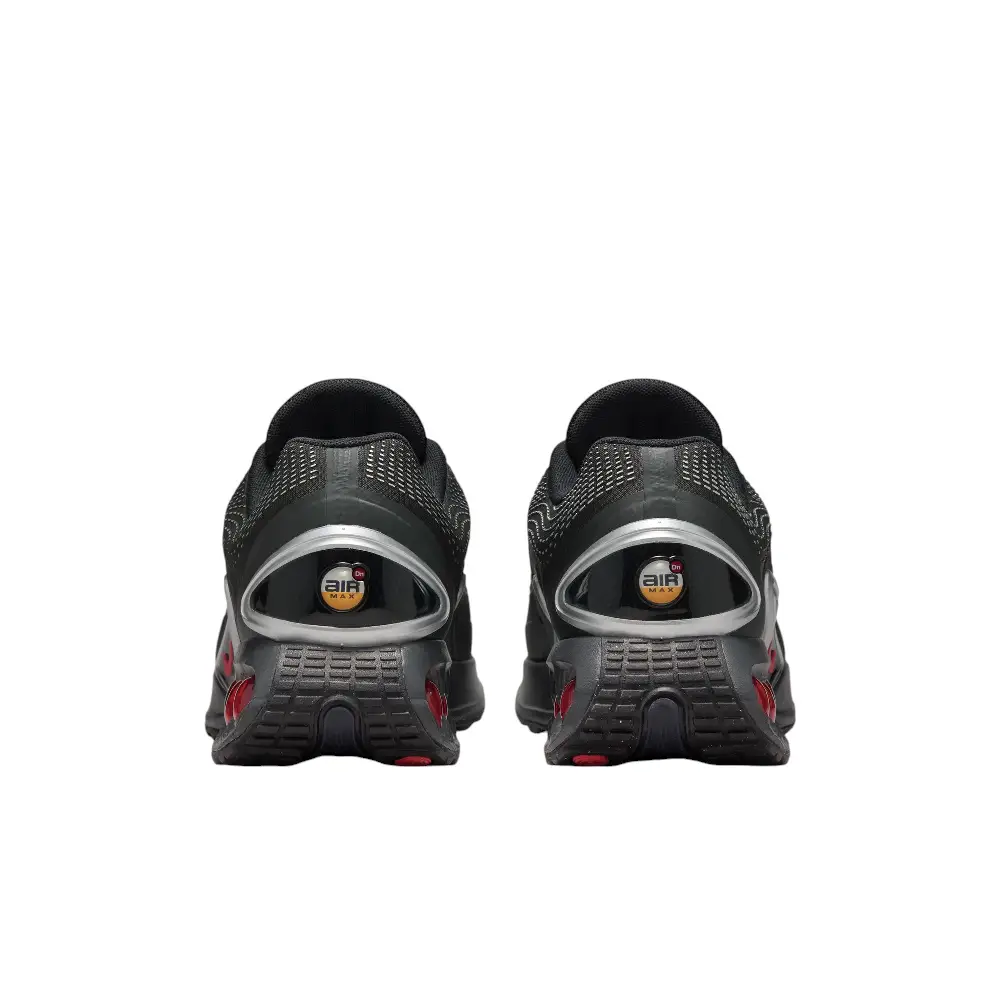 Nike Air Max Dn Noir Metallic Argenté Rouge - Image 5