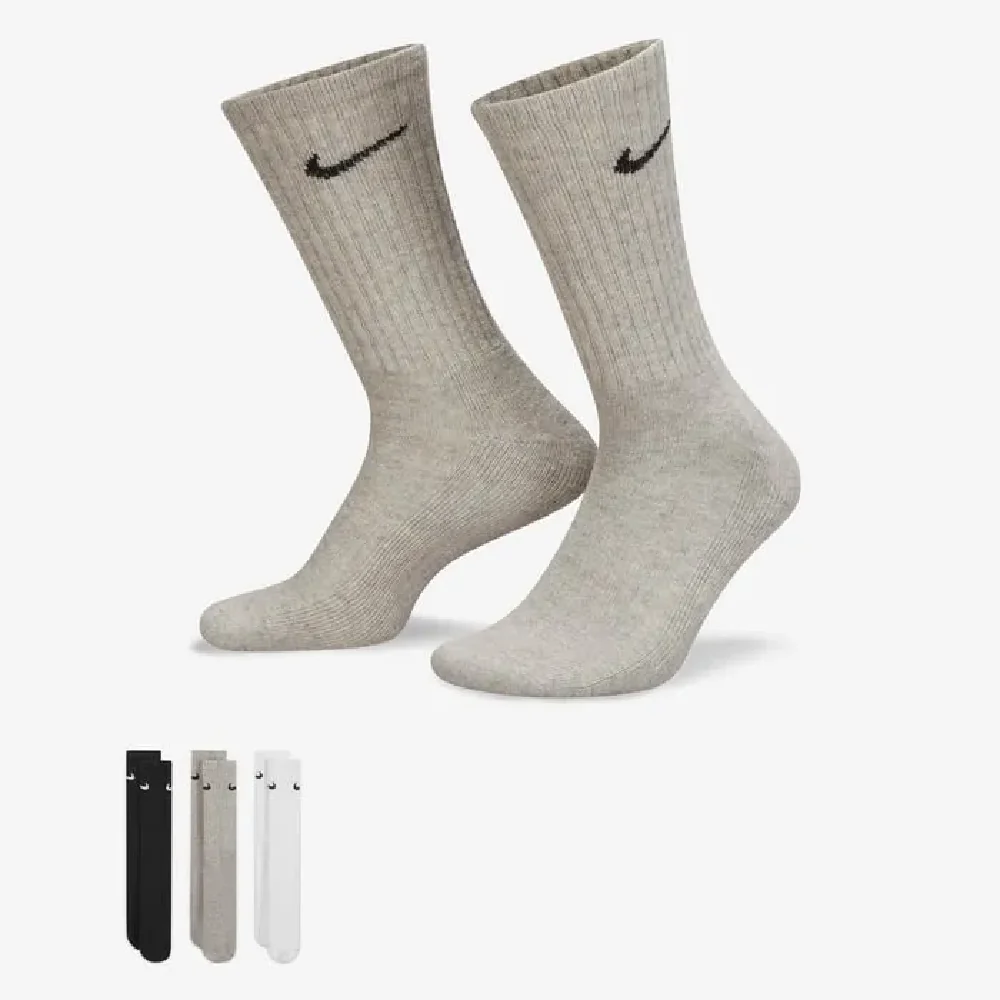 Cushioned Chaussettes de training mi-mollet (3 paires) Multicolore