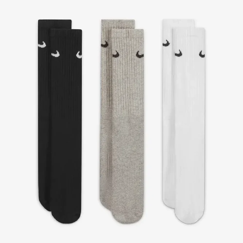 Cushioned Chaussettes de training mi-mollet (3 paires) Multicolore - Image 2