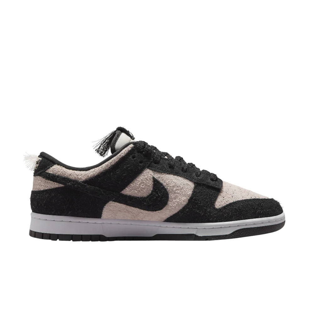 Nike Dunk Low Retro SE Panda-Monium en daim blanc et noir - Image 3