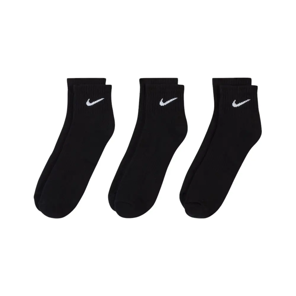 Everyday Cushioned Chaussettes de training (3 paires) Noir - Image 2